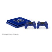 Sony PS4 Slim Gaming Console 500GB Days of Play Limited Edition Blue + Dual Shock 4 Controller Blue Sony PS4 Slim Gaming Console 500GB Days of Play Limited Edition Blue + Dual Shock 4 Controller Blue