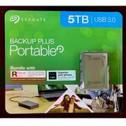 Seagate Backup Plus Portable Hard Drive USB3.0 5TB Grey STHP5000600 Seagate Backup Plus Portable Hard Drive USB3.0 5TB Grey STHP5000600