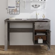 vidaXL Desk HAMAR Light Grey 113x50x75 cm Solid Wood Pine vidaXL Desk HAMAR Light Grey 113x50x75 cm Solid Wood Pine