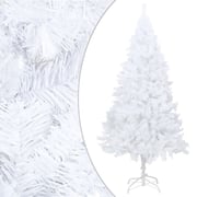 vidaXL Artificial Christmas Tree with Thick Branches White 150 cm PVC vidaXL Artificial Christmas Tree with Thick Branches White 150 cm PVC