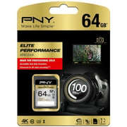 PNY SD64G10ELIPEREF Elite Performance 100MB/s SD Card 64GB