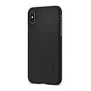 Spigen Thin Fit Case Matte Black For Apple iPhone X 057CS22108