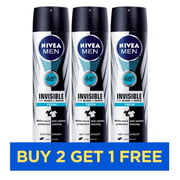 Nivea Invisible B&W Fresh Men 150ml - Buy 2 Get 1 Free