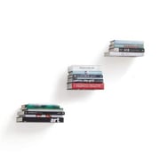 Umbra 330639-560 Conceal Floating Bookshelf, Set Of 3, Small, Silver Umbra 330639-560 Conceal Floating Bookshelf, Set Of 3, Small, Silver