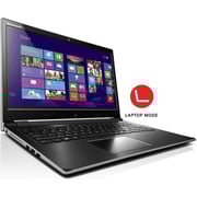 Lenovo Flex 15 Convertible Touch Laptop - Core i7 2GHz 8GB 1TB+8GB 2GB Win8.1 15.6inch White