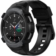 Spigen Rugged Armor Pro Designed For Samsung Galaxy Watch 4 Classic 46mm Case With Band - Charcoal Gray Spigen Rugged Armor Pro Designed For Samsung Galaxy Watch 4 Classic 46mm Case With Band - Charcoal Gray