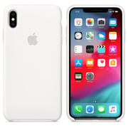 Apple Silicone Case White For iPhone XS Max