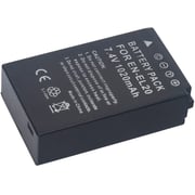 Dmk Power Enel20, En-el20a Battery Compatible With Nikon Coolpix P1000, Dl24-500, Coolpix A, 1 Aw1, 1 J1, 1 J2, 1 J3, 1 S1, 1 V3 Digital Camera