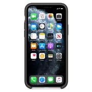 Apple Silicone Case Black iPhone 11 Pro