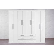 Pan Emirates Elbrus 8 Door Wardrobe With 6 Drawers011SAI0800079 Pan Emirates Elbrus 8 Door Wardrobe With 6 Drawers011SAI0800079