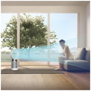 Dyson Pure Cool Purifying Fan, White/Silver DP04 Dyson Pure Cool Purifying Fan, White/Silver DP04