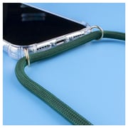 Lookabe Necklace Clear Case & Cord iPhone 11 Pro Green