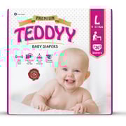 Teddyy Premium Baby Diapers Pans Large,36 Counts Teddyy Premium Baby Diapers Pans Large,36 Counts