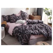 Deals For Less HZ1011D Double/Queen Size Bedding Set of Six Pieces