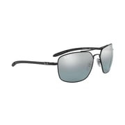 Ray-Ban Square Black Sunglasses Unisex RB8322CH 002/5L Ray-Ban Square Black Sunglasses Unisex RB8322CH 002/5L