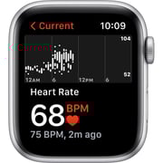 Apple Watch SE GPS 40mm Silver Aluminium Case Abyss Blue Sport Band - Regular Apple Watch SE GPS 40mm Silver Aluminium Case Abyss Blue Sport Band - Regular