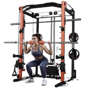 Miracle Fitness Heavy Duty Smith Machine with Cable Crossover Miracle Fitness Heavy Duty Smith Machine with Cable Crossover