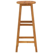 Vidaxl Bar Stools 6 Pcs Solid Acacia Wood Vidaxl Bar Stools 6 Pcs Solid Acacia Wood