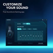 Anker A3830011 Soundcore Strike 3 Wired Gaming Headset Black