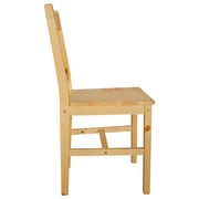 vidaXL Dining Chairs 2 pcs Pinewood vidaXL Dining Chairs 2 pcs Pinewood