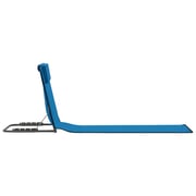 vidaXL Folding Beach Mats 2 pcs Steel and Fabric Blue vidaXL Folding Beach Mats 2 pcs Steel and Fabric Blue