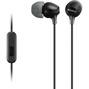 Sony MDREX15AP In Ear Headphone Black