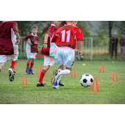 ULTIMAX Agility Marker Cone Set for Athletics and Social Distancing Traffic Cones Outdoor Sport Cones for Kids Football Soccer Training Cones 25 Pack- 18 cm Assorted Color ULTIMAX Agility Marker Cone Set for Athletics and Social Distancing Traffic Cones Outdoor Sport Cones for Kids Football Soccer Training Cones 25 Pack- 18 cm Assorted Color