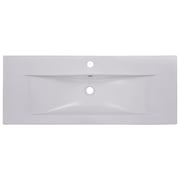 vidaXL Built-in Basin 101x39.5x18.5 cm Ceramic White vidaXL Built-in Basin 101x39.5x18.5 cm Ceramic White