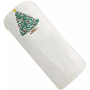 Personalized For You Cotton White Christmas Tree Embroidery Bath Towel 70*140 cm