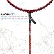 Li-ning G Force Extra Strong 9000 Badminton Racquet -red/copper Li-ning G Force Extra Strong 9000 Badminton Racquet -red/copper