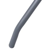 vidaXL Garden Table Light Grey 80 cm Steel and Glass vidaXL Garden Table Light Grey 80 cm Steel and Glass