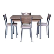 Pan Emirates Flexa Dining Set (1+4) Oak Natural Pan Emirates Flexa Dining Set (1+4) Oak Natural