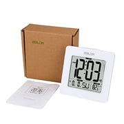 Buy Baldr Atomic Digital Alarm Clock, White Online in UAE Sharaf DG