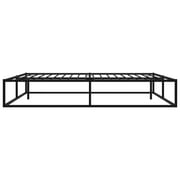 vidaXL Bed Frame Black Metal 160x200 cm vidaXL Bed Frame Black Metal 160x200 cm