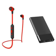 Xcell SHS102BND Sports Headset Red + PC13201 Power Bank 13000mAh