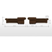 Galaxy Design Haddo Velvet Corner Sofa Galaxy Design Haddo Velvet Corner Sofa