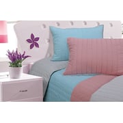 Superior 100% Cotton Soft 2-Pieces Twin Brandon Vertical Striped Quilt Set Light Blue Superior 100% Cotton Soft 2-Pieces Twin Brandon Vertical Striped Quilt Set Light Blue