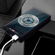 Marvel Iron Man Arc Reactor 5000 mAh Reflective Power Bank 14 x 7 x 1.1centimeter Multicolour 514-1355 Marvel Iron Man Arc Reactor 5000 mAh Reflective Power Bank 14 x 7 x 1.1centimeter Multicolour 514-1355