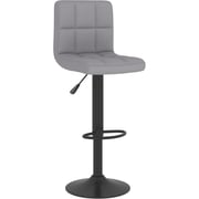 Vidaxl Bar Stool Light Grey Fabric Vidaxl Bar Stool Light Grey Fabric