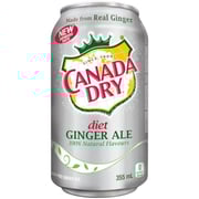 Canada Dry Soda Diet Ginger Ale, Can 12 Oz Cans Canada Dry Soda Diet Ginger Ale, Can 12 Oz Cans