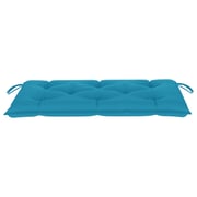 Vidaxl Garden Bench Cushion Light Blue 100x50x7 Cm Fabric Vidaxl Garden Bench Cushion Light Blue 100x50x7 Cm Fabric