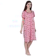 Soko Mesh Ladies Printed Nighty Red Extra Large Soko Mesh Ladies Printed Nighty Red Extra Large