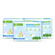 Mamaearth Combo Pack Of 3 X Plant Based Diaper Pants (size S 4-6 Kg) (30 Diapers) Mamaearth Combo Pack Of 3 X Plant Based Diaper Pants (size S 4-6 Kg) (30 Diapers)