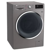 LG 8KG Washing Machine Silver F4J5TNP7S, 6 Motion Direct Drive, Add Item, Smart Diagnosis LG 8KG Washing Machine Silver F4J5TNP7S, 6 Motion Direct Drive, Add Item, Smart Diagnosis