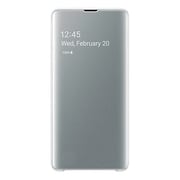 Samsung Clear View Flip Case White For Galaxy S10 Plus Samsung Clear View Flip Case White For Galaxy S10 Plus