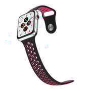 Dot Replacement Band For Apple Watch Series 5/4/3/2/1 42 - 44millimeter Black/Pink Dot Replacement Band For Apple Watch Series 5/4/3/2/1 42 - 44millimeter Black/Pink