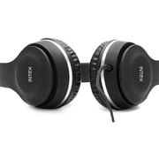 Intex ROAR 101 Wired On Ear Headset Black Intex ROAR 101 Wired On Ear Headset Black