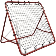 ULTIMAX Football Bouncer Football Kickback Rebounder Adjustable Angles Training Net Equipment, 100 x 100 cm ULTIMAX Football Bouncer Football Kickback Rebounder Adjustable Angles Training Net Equipment, 100 x 100 cm
