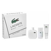Lacoste Gift Set For Men (Blanc Pure 100ml EDT + Shower Gel 50ml + Deodorant 75ml)
