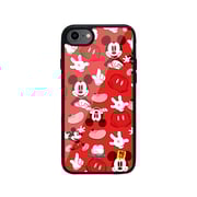 Macmerise Mickey Classic Red - Glass Phone Case For Iphone 8 Macmerise Mickey Classic Red - Glass Phone Case For Iphone 8